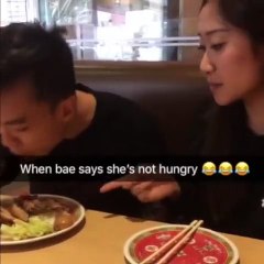 Don't mess with your Girl, otherwise whe will get your plate by force