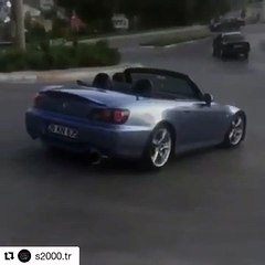 s2000 ile kavşakta drift