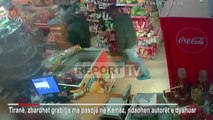 Report TV - Vrasja në Kamëz , dalin pamjet e 2 grabitësve brënda minimarketit, gjenden provat