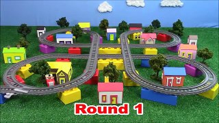 Thomas and Friends - Cross Track Mayhem 46! Trackmaster Competition! Team B vs Team D!!!