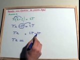 Résoudre une équation du premier degré en mathématiques