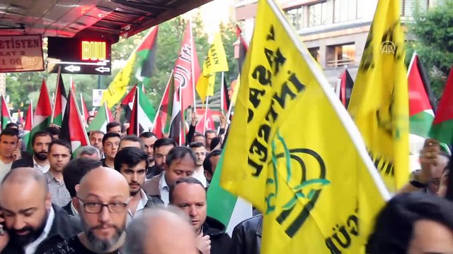 ABD'nin İsrail Büyükelçiliğini Kudüs'e taşımasına tepki - BURSA