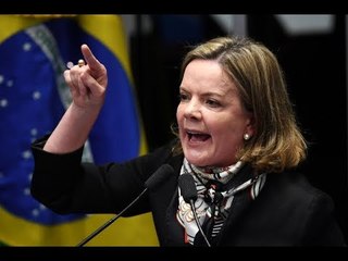 GLEISI HOFFMANN ameaça o Brasil com uma "violência Internacional"