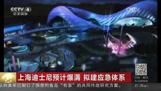 [中国新闻]上海迪士尼预计爆满 拟建应急体系