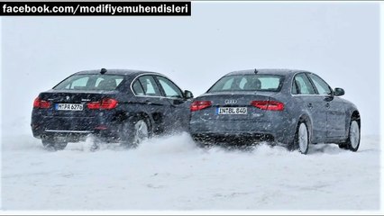Audi Quattro vs BMW XDrive (Karda Tutunma ve Güç Testi)
