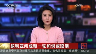 [中国新闻]叙利亚问题新一轮和谈或延期