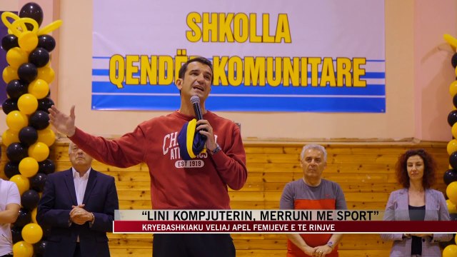 Kryebashkiaku Veliaj apel fëmijëve e të rinjve që të merren me sport - News, Lajme - Vizion Plus