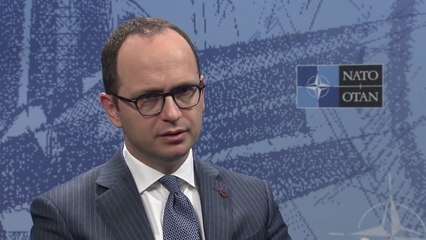 Ora News - Ministri Bushati në Ministerialin e NATO-s në Bruksel