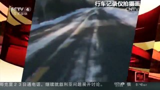 [中国新闻]吉林珲春：行车记录仪拍下疑似东北豹行踪