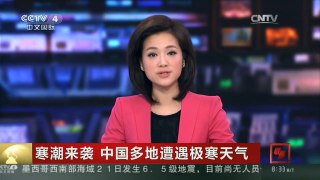 [中国新闻]寒潮来袭 中国多地遭遇极寒天气