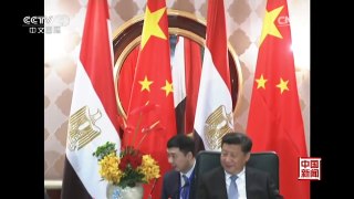 [中国新闻]习近平会见埃及总理