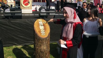 Kastamonu Üniversitesinde mezuniyet töreni