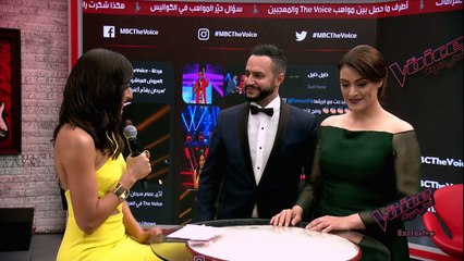 البث المباشر بعد النصف نهائيات ناردين مع المواهب المتأهلة الى نهائيات The Voice