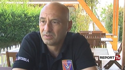 Report TV - ‘Lufta’ për mbijetesë, trajneri Ernest Gjoka: Do ta mbajmë Vllazninë në Superligë