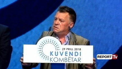 Report TV - Kuvendi i PD, kuksiani: Prapë do ngrihemi në protestë për "Rrugën e Kombit"