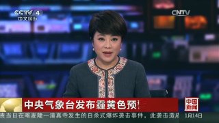 [中国新闻]中央气象台发布霾黄色预警