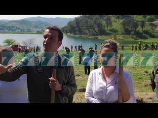 VELIAJ DHE MINISTRJA XHAÇKA MBJELLIN 4 MIJE PISHA TE ZEZA - News, Lajme - Kanali 7