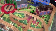 Thomas and Friends Playtime | Thomas Train Old Learning Curve Wood Play Table | Playing with Trains
