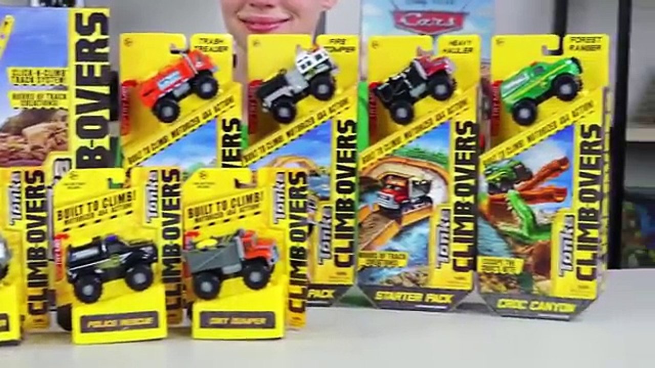 Tonka Climb-Overs Tonka Toy Trucks for Boys Unboxing Kinder Playtime