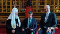 Report TV - Rama pret Kirill, ai e përgëzon për ndryshimet që ka bërë Tirana me të si kryebashkiak