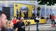 Report TV - Dita ndërkombëtare e Jazz-it, banda italiane performon para qytetarëve të Shkodrës