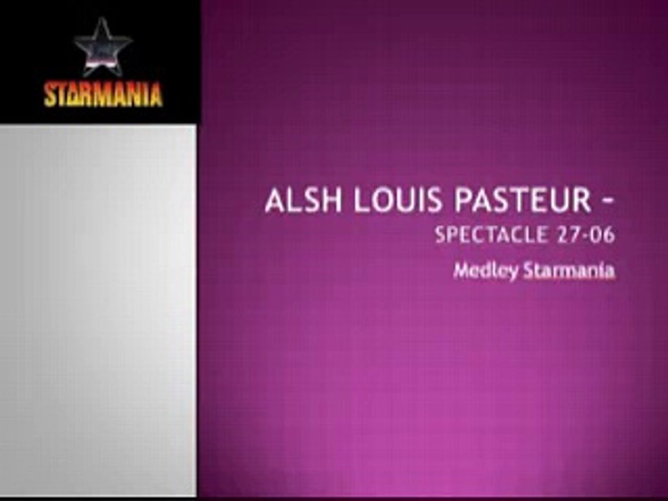 PASTEUR SPECTACLE