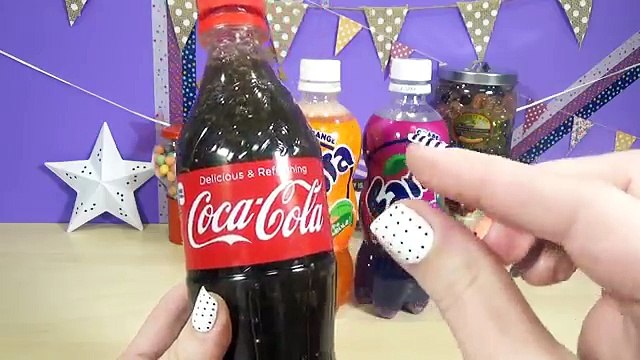 Soda Slime! Coca-Cola Slime And Orange And Grape Soda Slime Doctor Squish