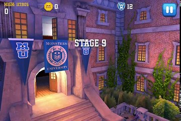Monsters University Scott Squishy Squibbles Университет Монстров ios iphone gameplay