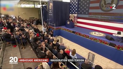 Ambassade américaine : inauguration sous tension