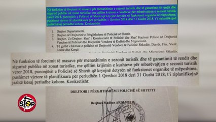 Stop - Efektivët e policisë duhet të pezullojnë lejet vjetore përgjatë gjithë verës . 2 maj 2018