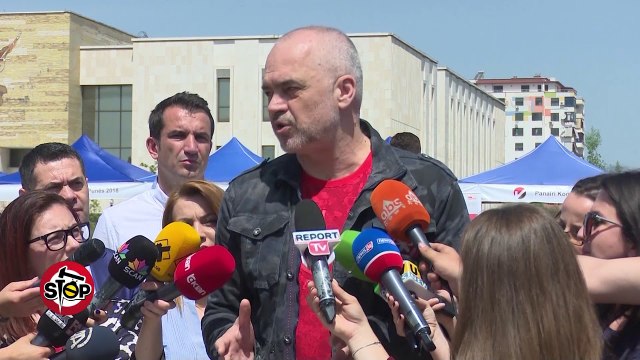 Stop - Deklarata e Ramës: më shkruajnë o legen na gjej punë!… 2 maj 2018