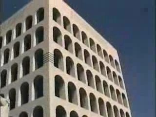 EUR Fascist Architecture, Suburb of Rome, Italy