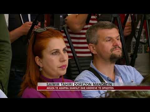 Saimir Tahiri dorëzon mandatin e deputetit - News, Lajme - Vizion Plus