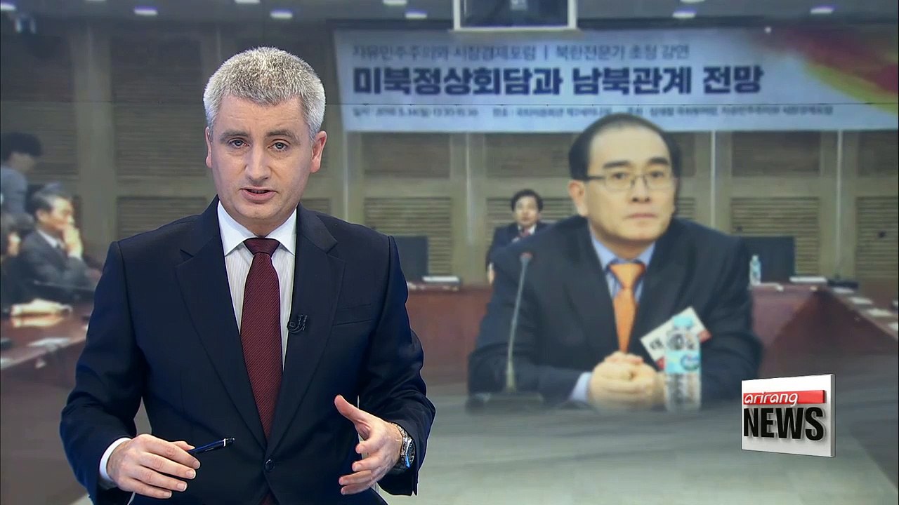 North Korea's goal is to become nuclear weapons state: Thae Yong-ho