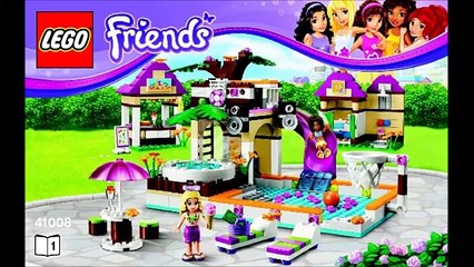 LEGO Friends 41008 - Heartlake City Pool Building Instructions