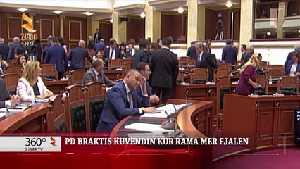 Download Video: PD braktis kuvendin kur Rama merr fjalen