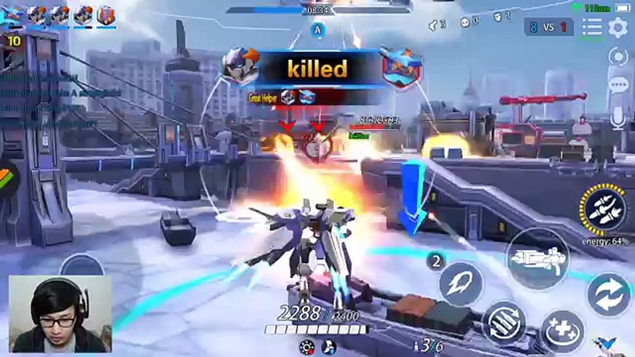 MOBA dan ROBOT? | League of Mecha [EN] Android MOBA TPS (Indonesia)