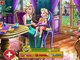 Juegos de Princesas Disney Elsa, Rapunzel y la mariquita de la mamá del niño alimente