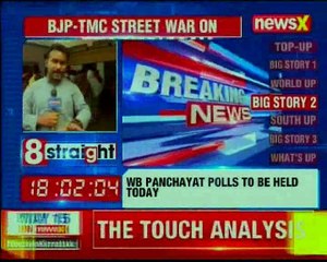 WB Panchayat polls to be held today; crude bombs hurled Bansra, Asansol