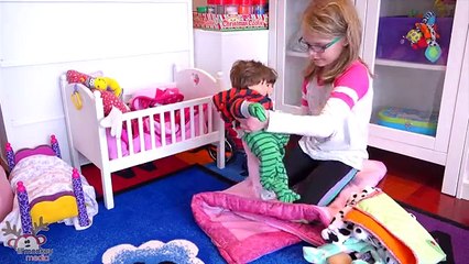 American Girl Bitty Twins Snow Day & Nursery Room Tour!!