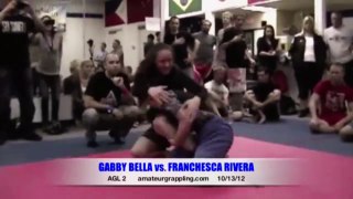 GIRLS GRAPPLING Gabby Bella vs. Franchesca Rivera REMASTERED Classic 101312 Girls Rule at Jiu-Jitsu