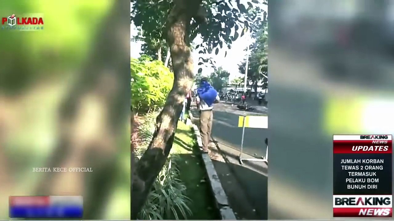 Merind!ng!! Pengakuan Saksi Mata saat L3dakkan di Greja Surabaya