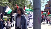 Los Angeles protesters denounce killings of Palestinians at Gaza border