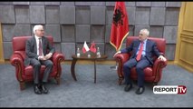 Report TV - Meta pret ministrin e Jashtëm polak, vizita tregues i marrëdhënieve prej dekadash