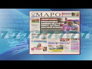 SHTYPI I DITES ME TITUJT E GAZETAVE E MARTE 8 MAJ 2018 - News, Lajme - Kanali 7