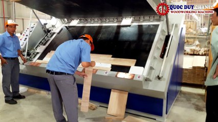 MÁY CHẾ BIẾN GỖ QUỐC DUY - MÁY GHÉP KHUNG GỖ CAO TẦN SM84H35A