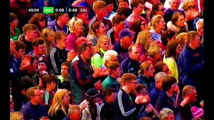 Tom Parsons Injury / Ovation -  Mayo v Galway -  2018 Football Championship