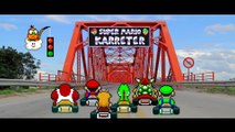 Super Mario Karreter (Super Mario Kart in real life animation) [Puente Carretero]