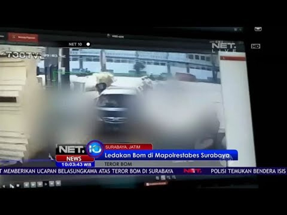 Lagi! Bom Meledak di Polrestabes Surabaya Pagi ini NET10