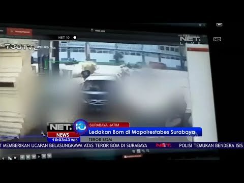 Lagi! Bom Meledak di Polrestabes Surabaya Pagi ini NET10